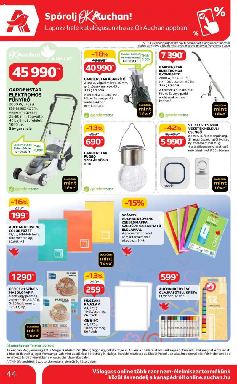 Auchan Akciós Újság Auchan 44 oldal