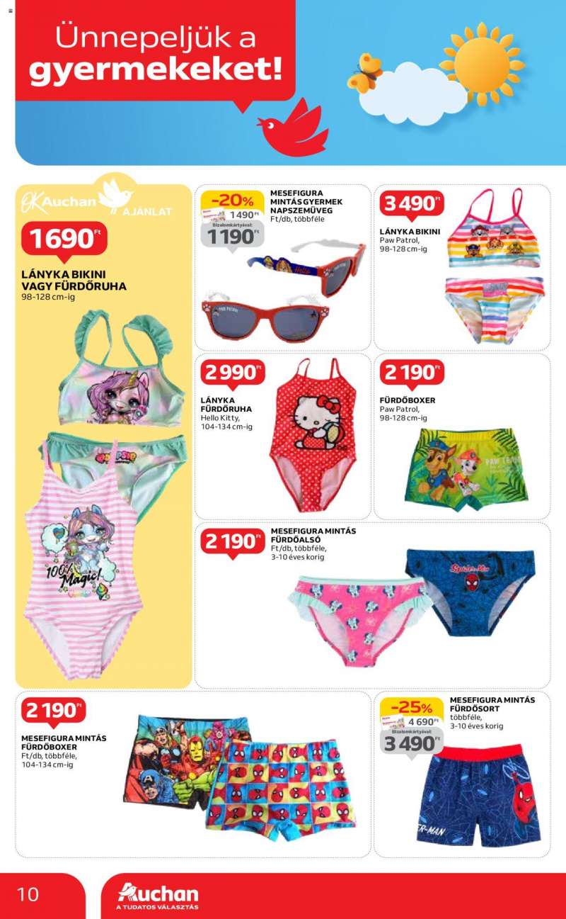 Auchan  Hipermarket gyereknapi ajánlatok 10 oldal