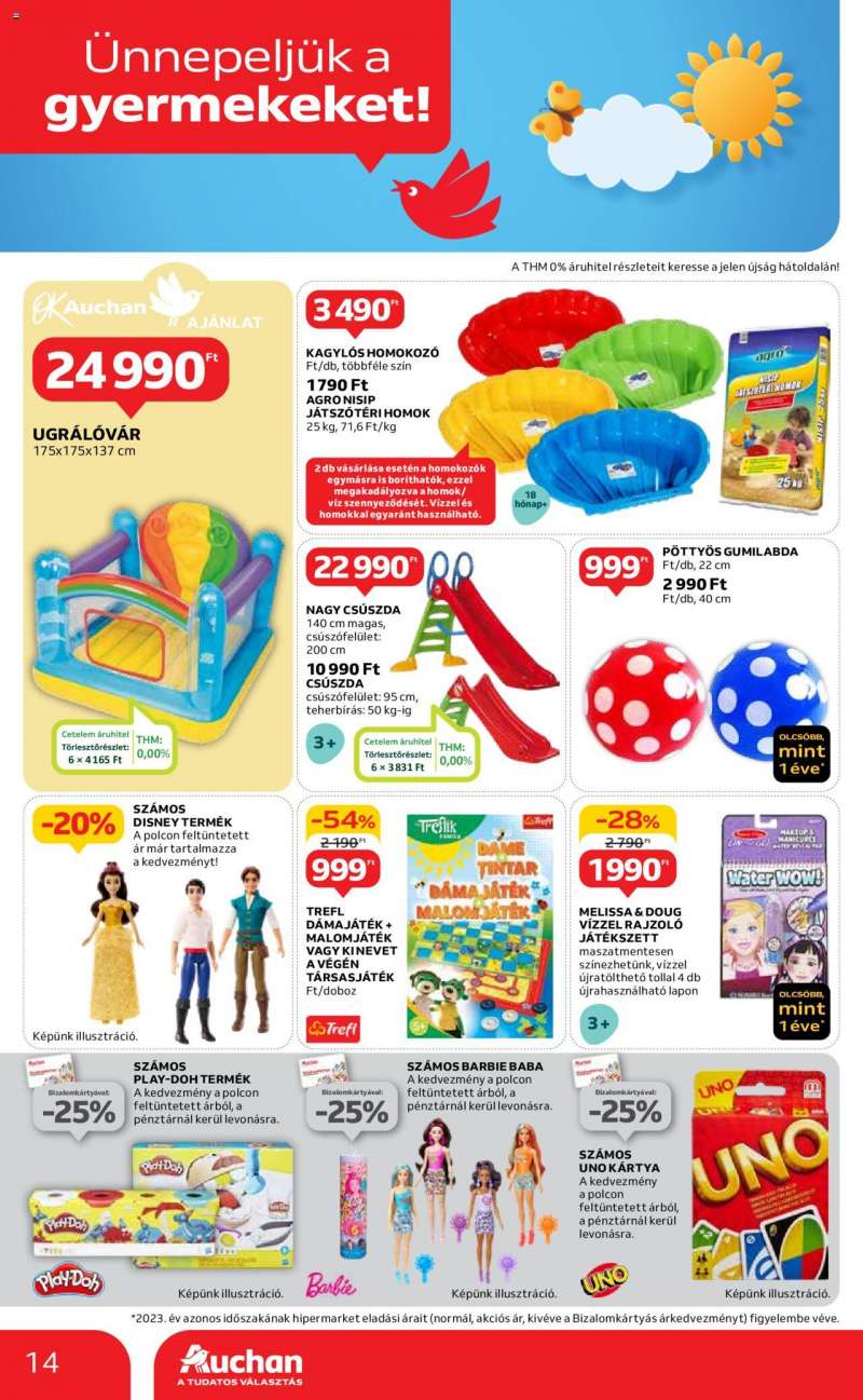 Auchan  Hipermarket gyereknapi ajánlatok 14 oldal