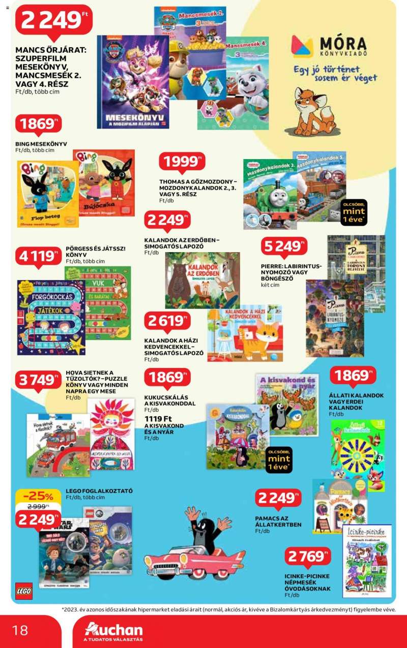Auchan  Hipermarket gyereknapi ajánlatok 18 oldal