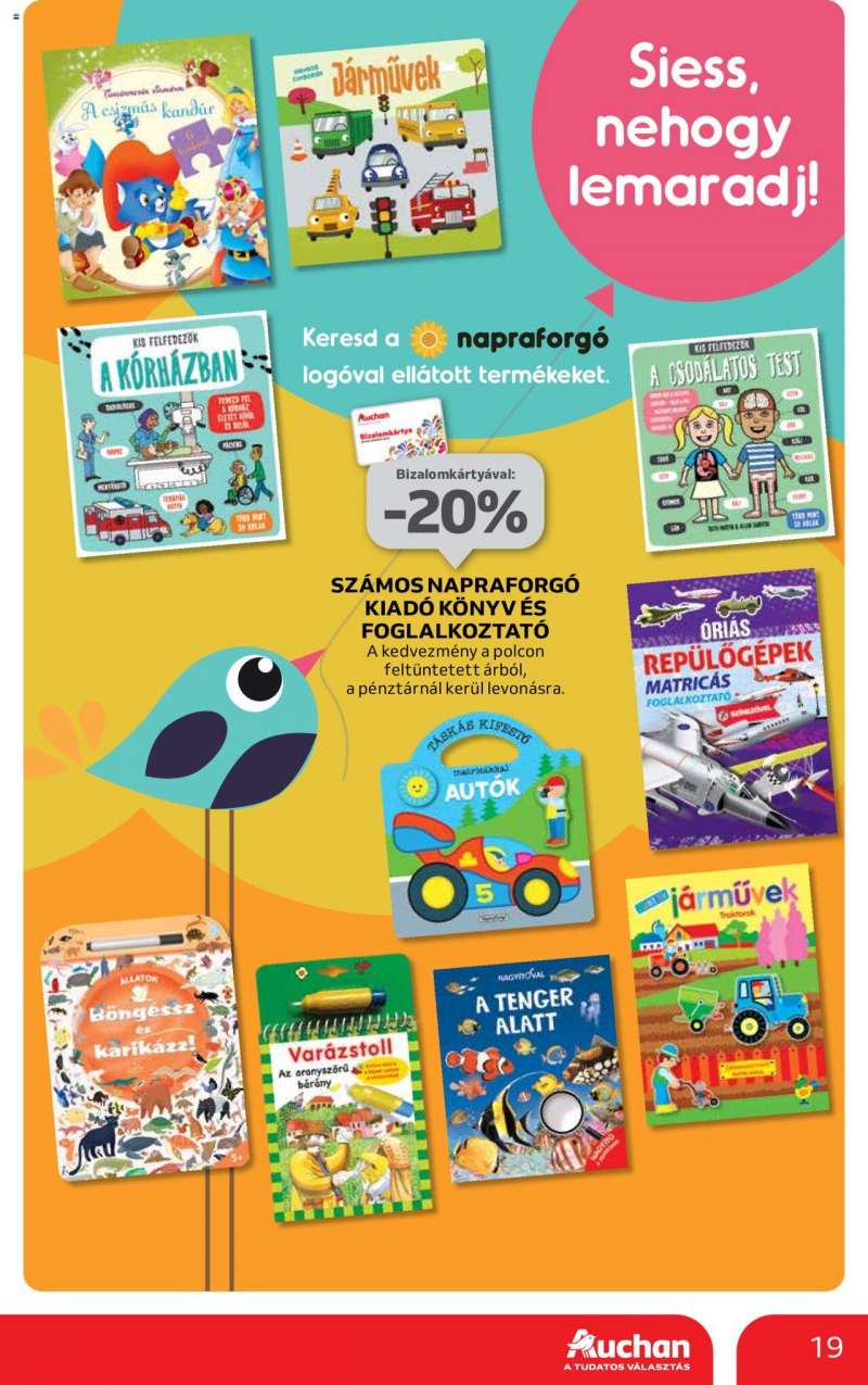 Auchan  Hipermarket gyereknapi ajánlatok 19 oldal