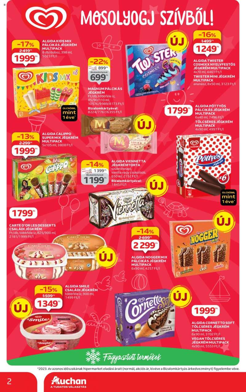 Auchan  Hipermarket gyereknapi ajánlatok 2 oldal