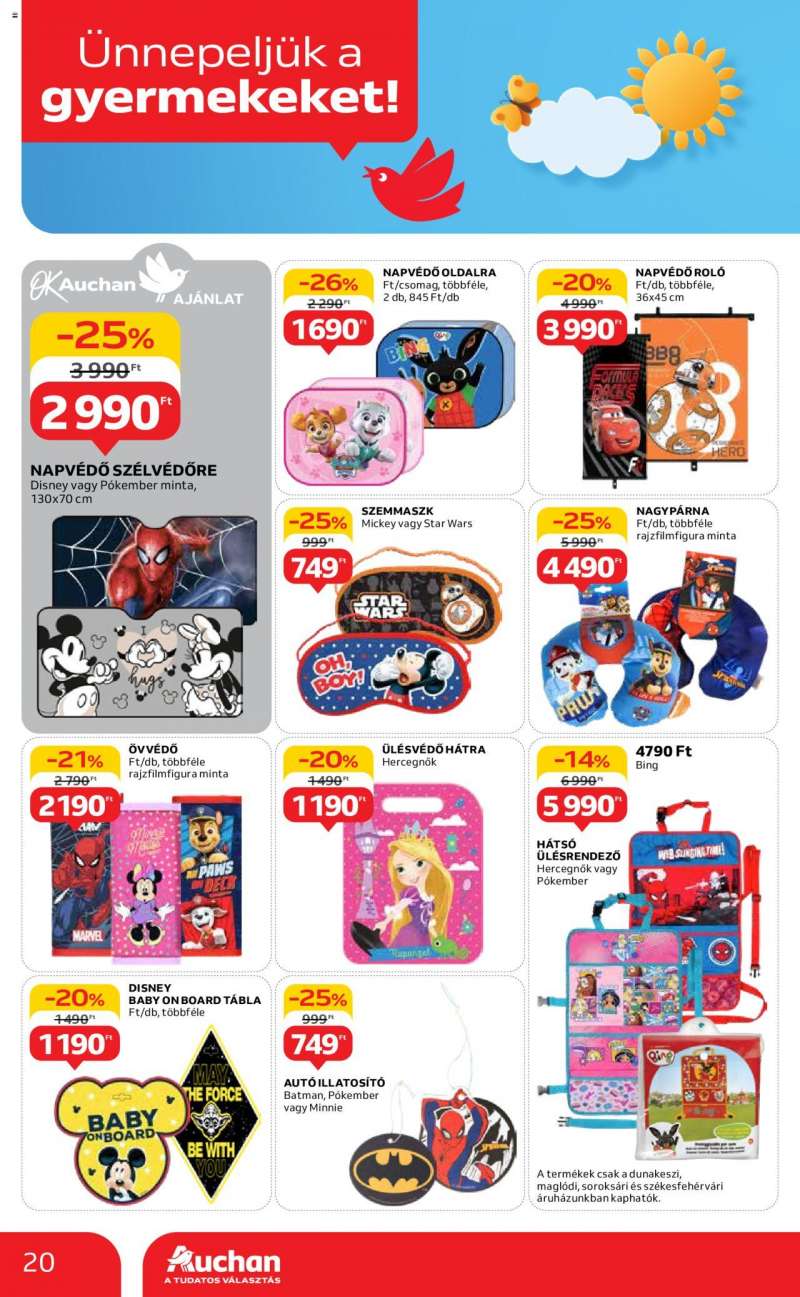 Auchan  Hipermarket gyereknapi ajánlatok 20 oldal
