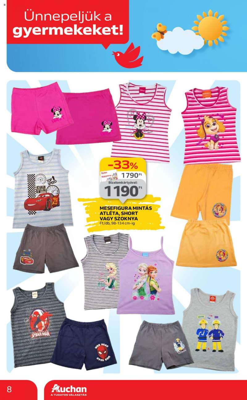 Auchan  Hipermarket gyereknapi ajánlatok 8 oldal