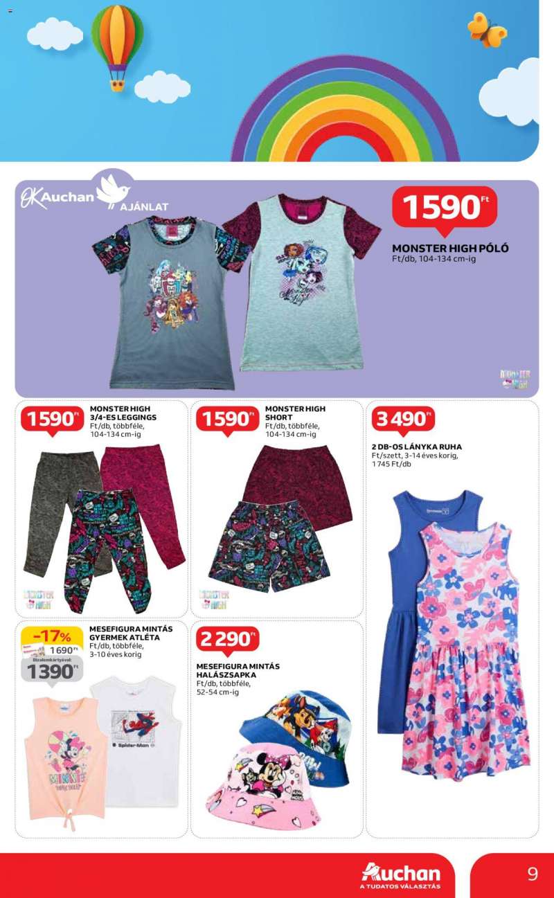 Auchan  Hipermarket gyereknapi ajánlatok 9 oldal
