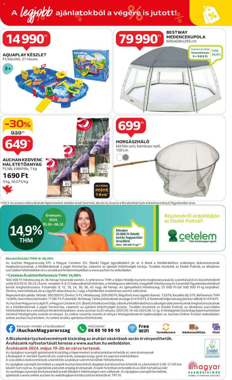 Auchan Hipermarket szabadidő ajánlatok 12 oldal