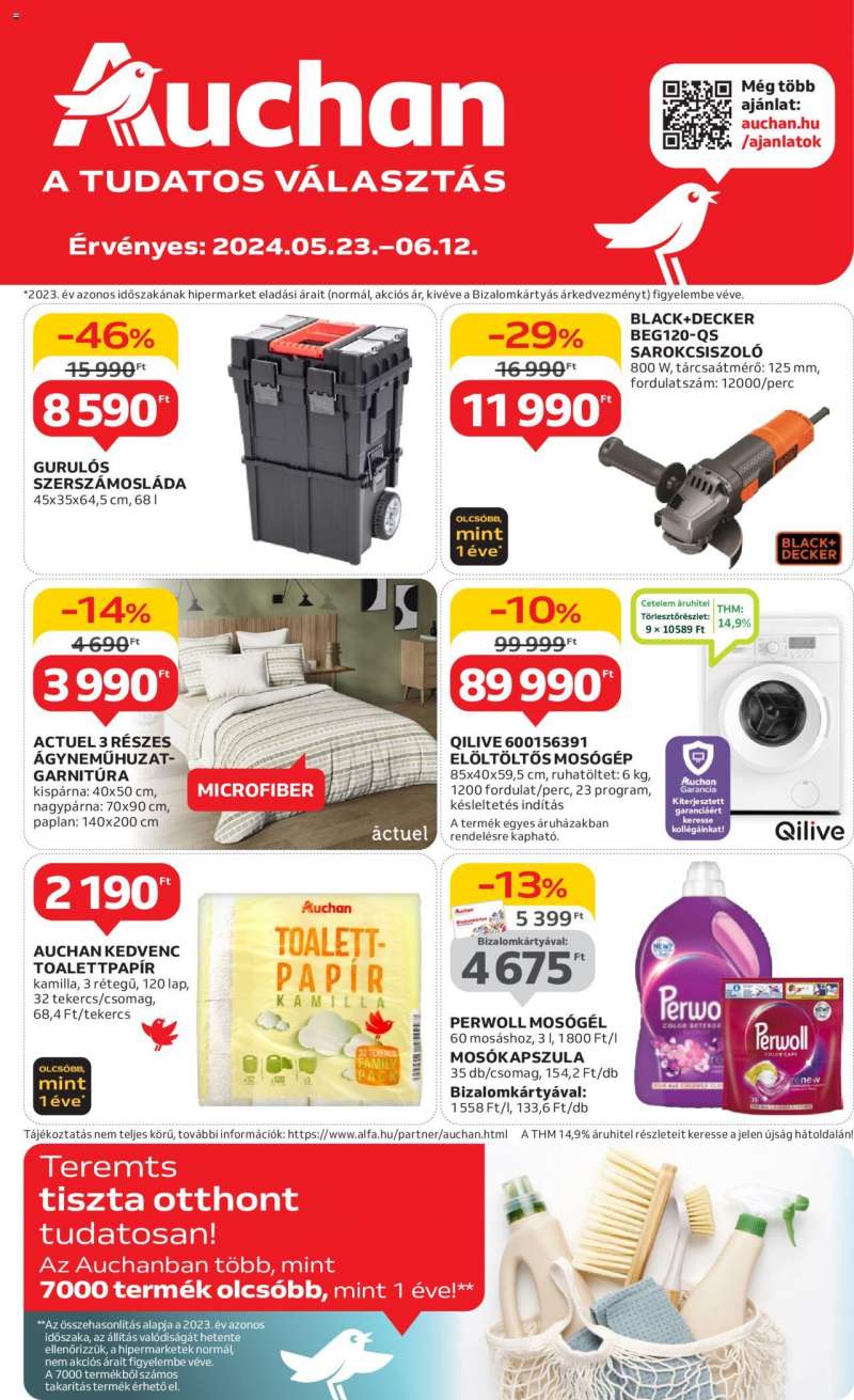 Auchan Hipermarket otthoni ajánlatok 1 oldal