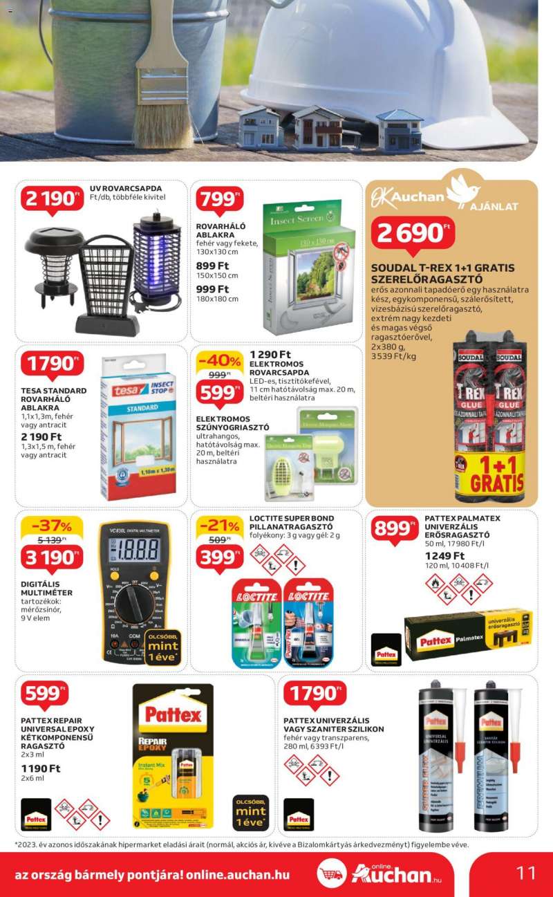 Auchan Hipermarket otthoni ajánlatok 11 oldal