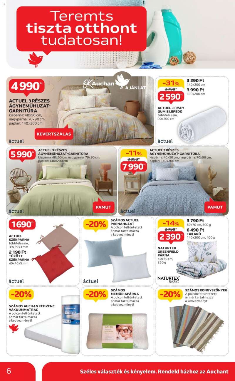 Auchan Hipermarket otthoni ajánlatok 6 oldal