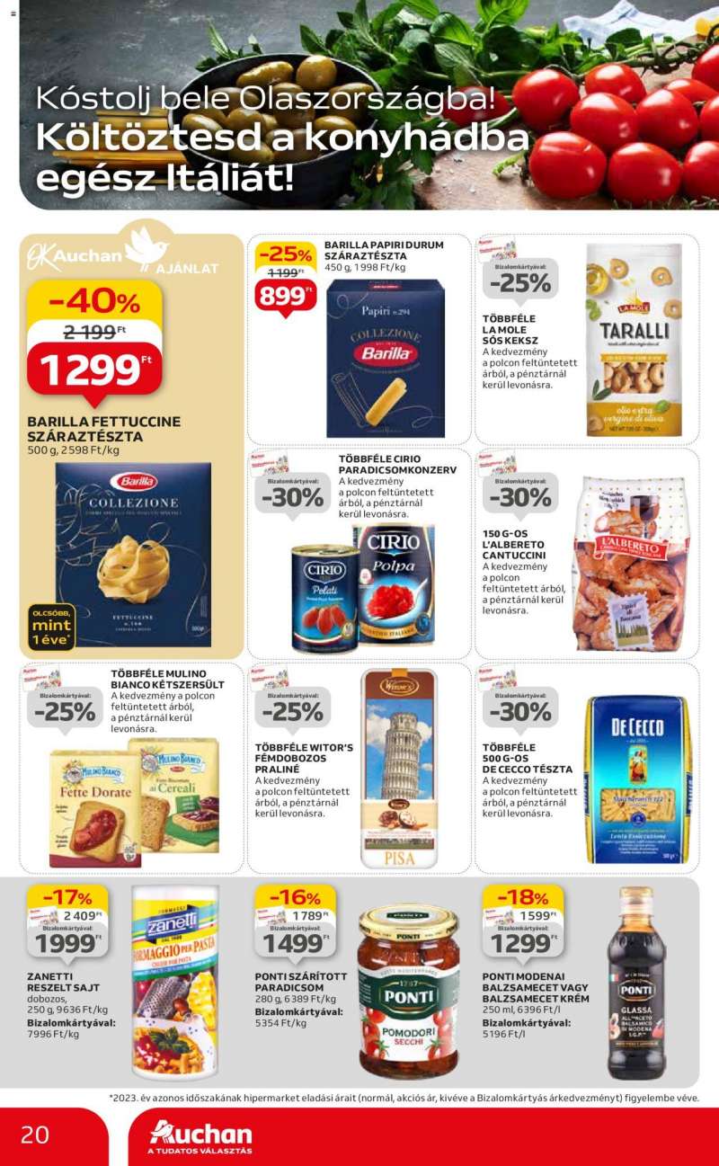 Auchan Akciós Újság Auchan 20 oldal