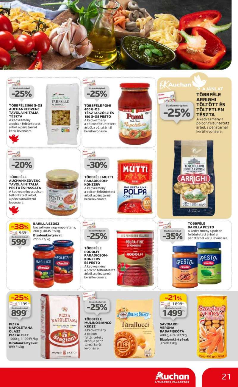 Auchan Akciós Újság Auchan 21 oldal