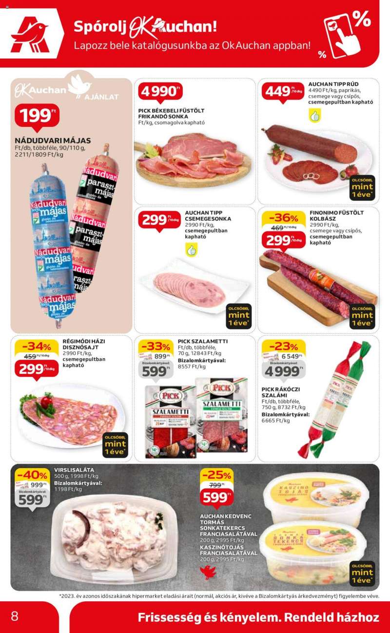 Auchan Akciós Újság Auchan 8 oldal