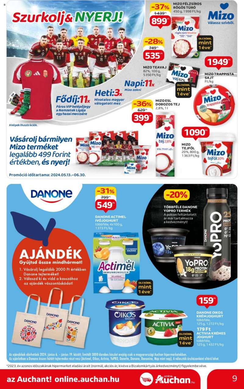 Auchan Akciós Újság Auchan 9 oldal
