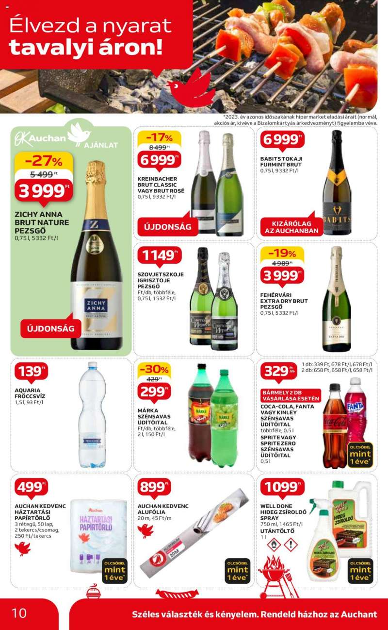 Auchan Hipermarket Grill és műszaki ajánlatok 10 oldal
