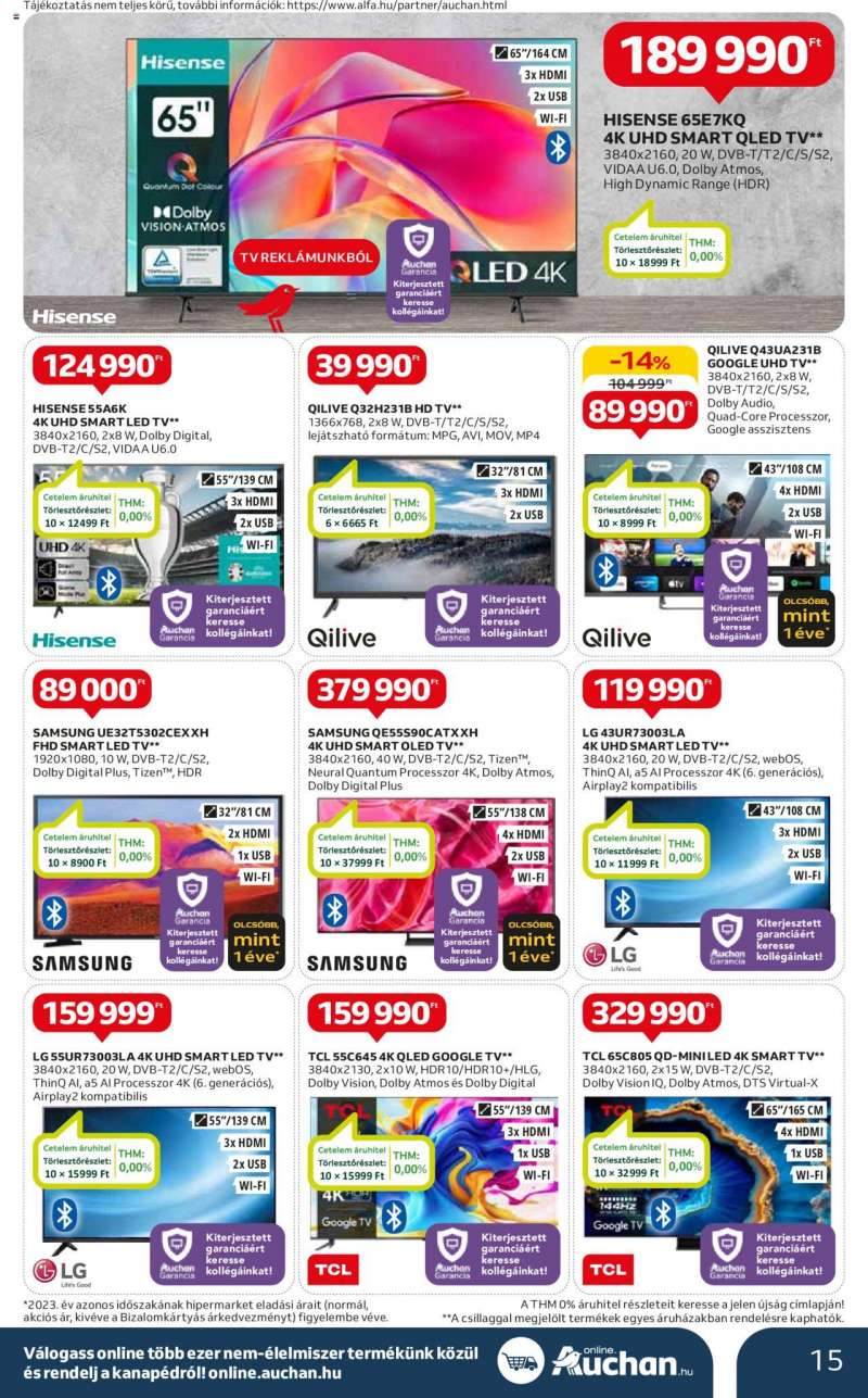 Auchan Hipermarket Grill és műszaki ajánlatok 15 oldal