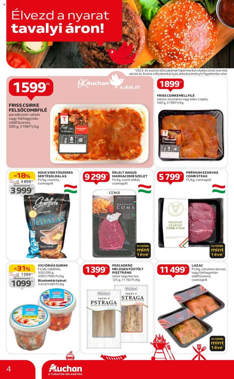 Auchan Hipermarket Grill és műszaki ajánlatok 4 oldal