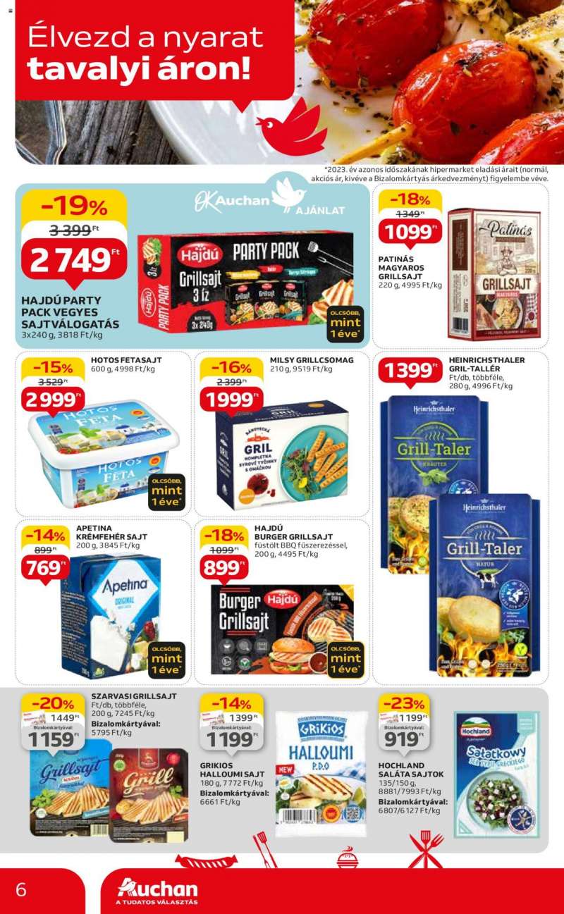 Auchan Hipermarket Grill és műszaki ajánlatok 6 oldal