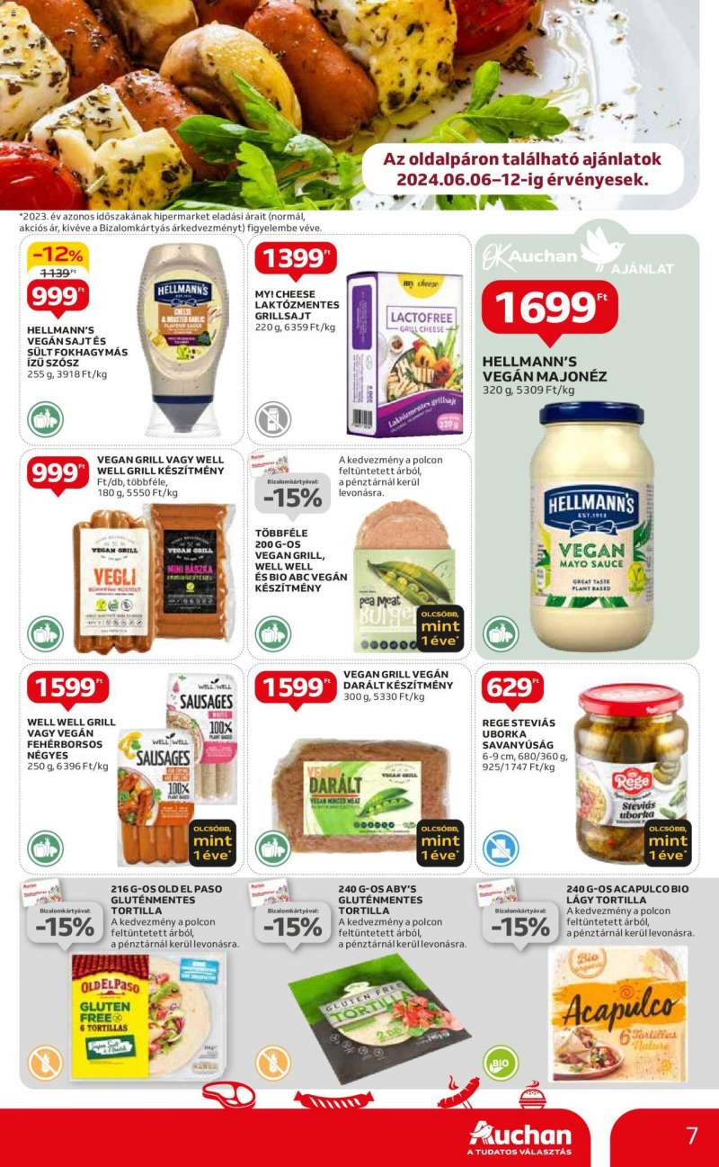 Auchan Hipermarket Grill és műszaki ajánlatok 7 oldal