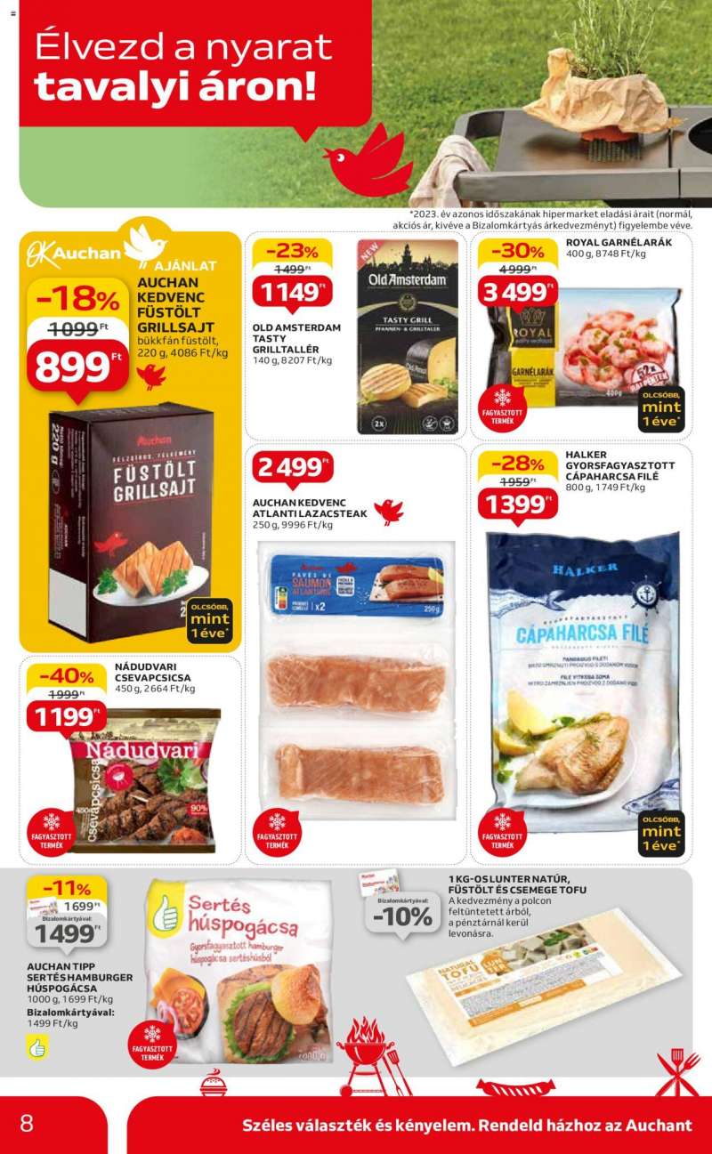 Auchan Hipermarket Grill és műszaki ajánlatok 8 oldal