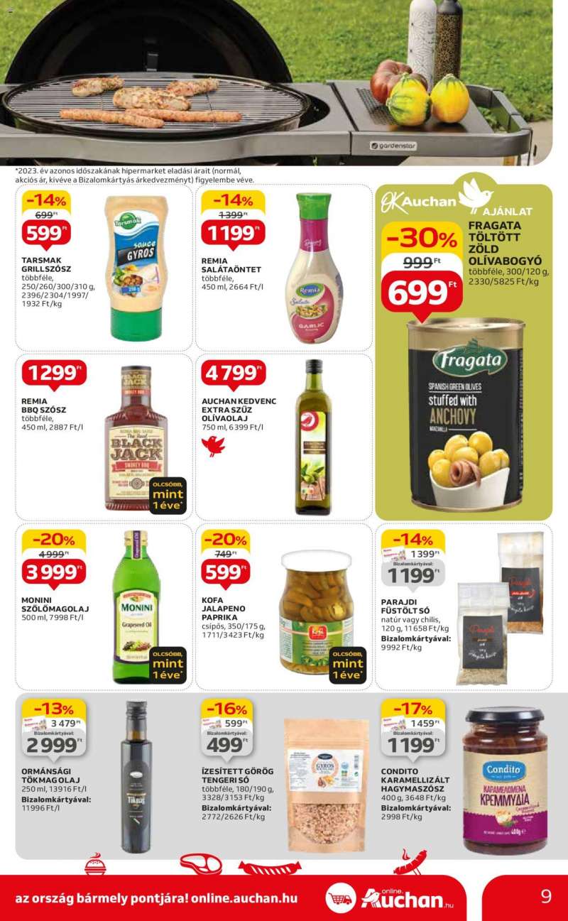 Auchan Hipermarket Grill és műszaki ajánlatok 9 oldal
