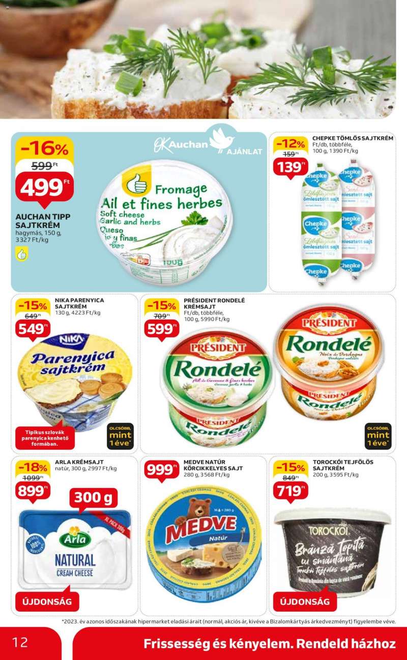 Auchan Akciós Újság Auchan 12 oldal