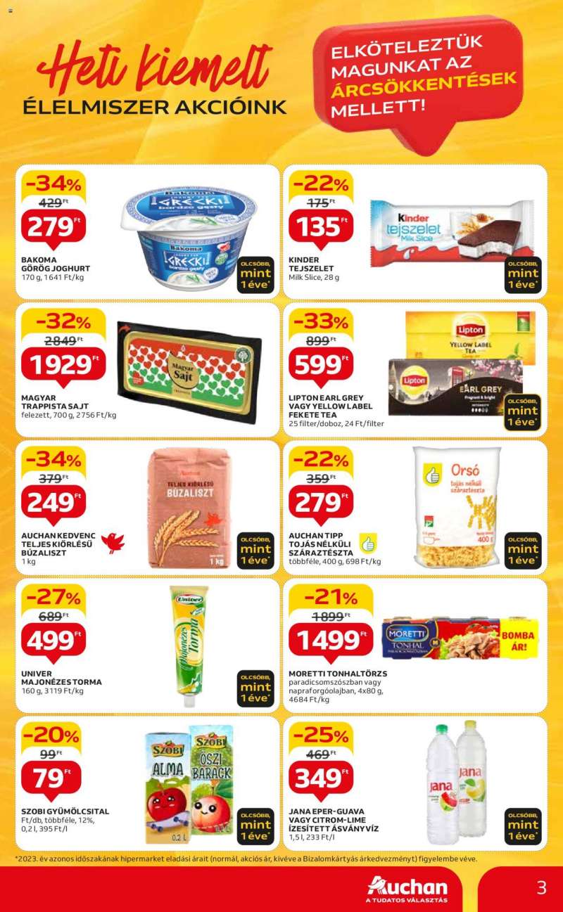 Auchan Akciós Újság Auchan 3 oldal