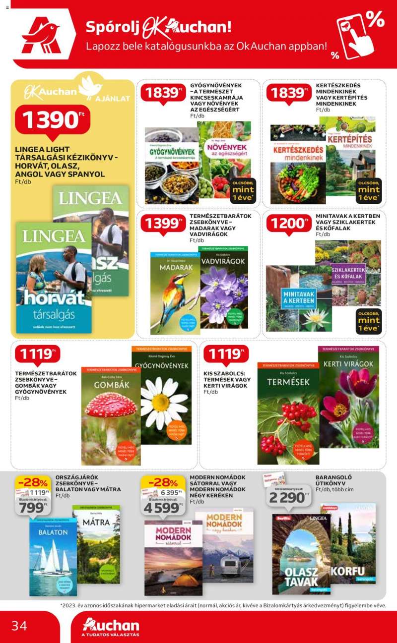 Auchan Akciós Újság Auchan 34 oldal