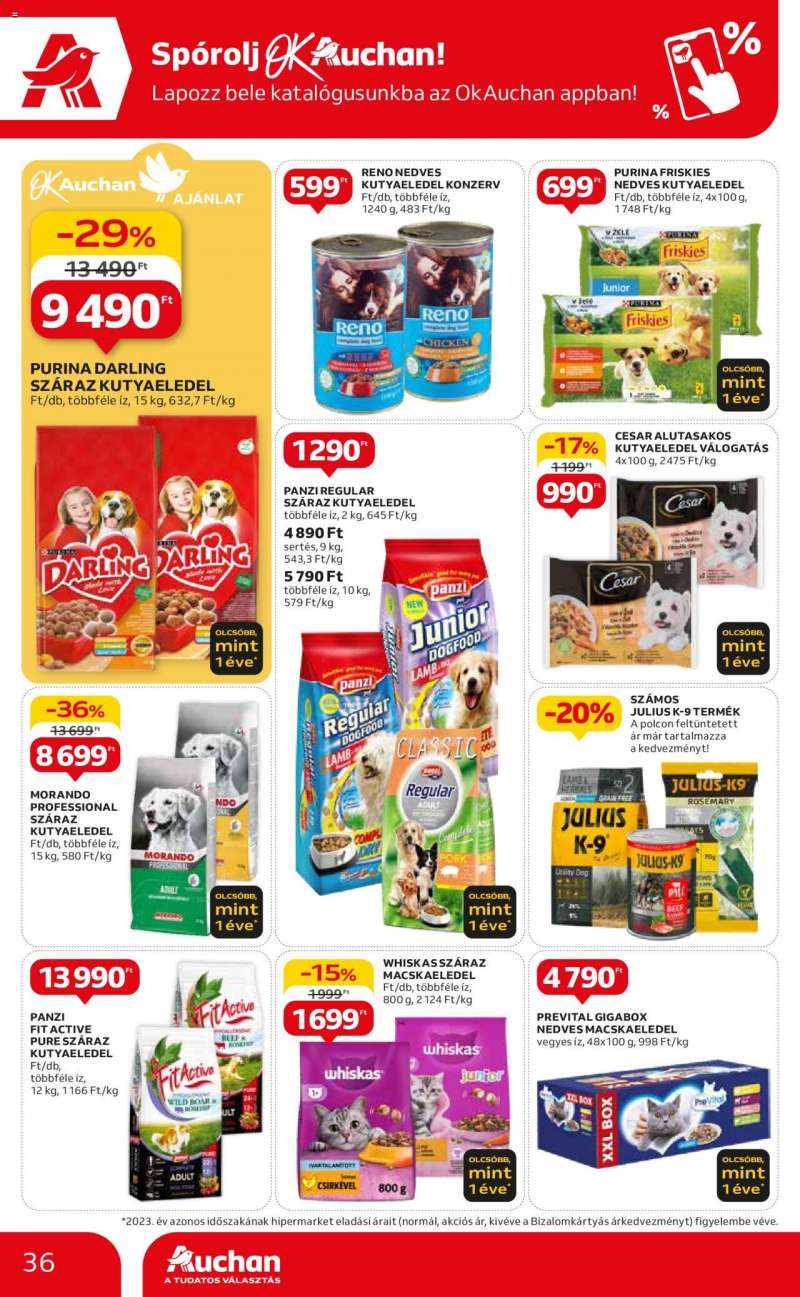 Auchan Akciós Újság Auchan 36 oldal