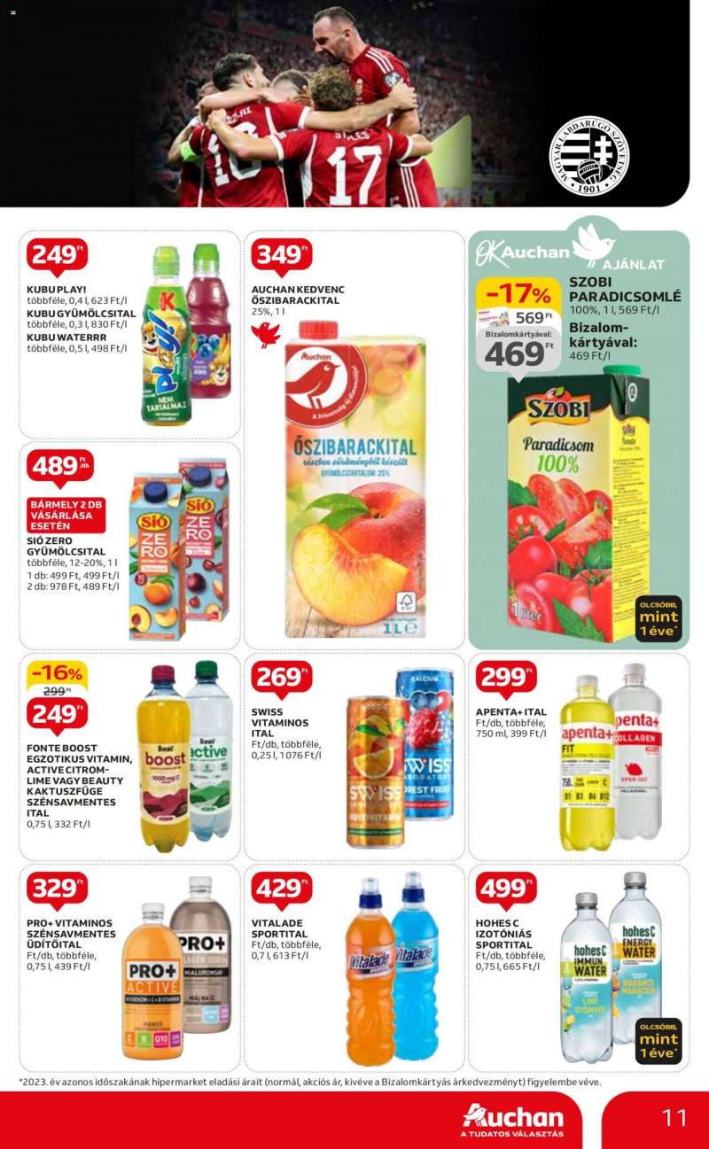 Auchan EB ajánlataink / Hipermarket 11 oldal