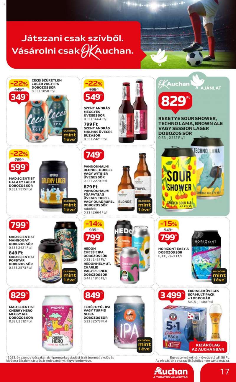 Auchan EB ajánlataink / Hipermarket 17 oldal