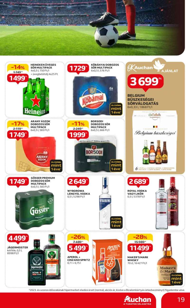 Auchan EB ajánlataink / Hipermarket 19 oldal