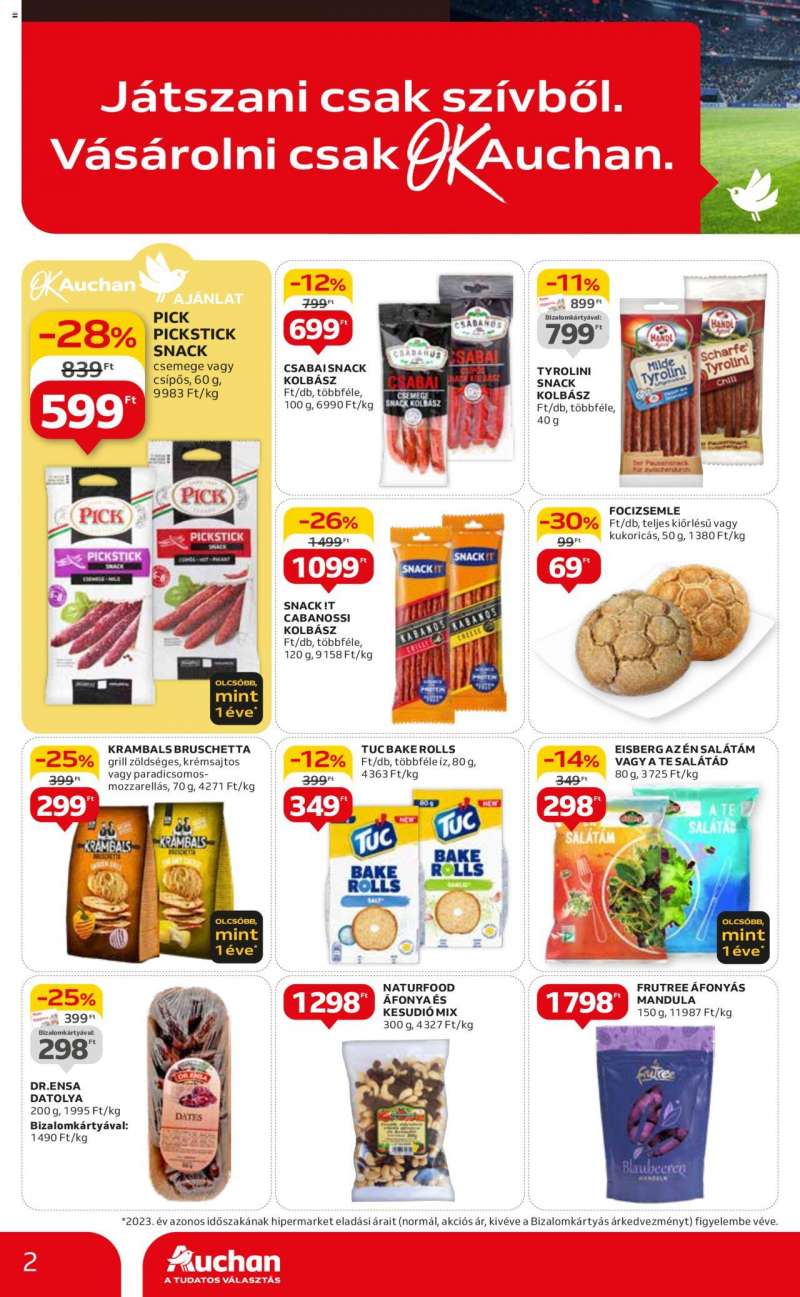 Auchan EB ajánlataink / Hipermarket 2 oldal