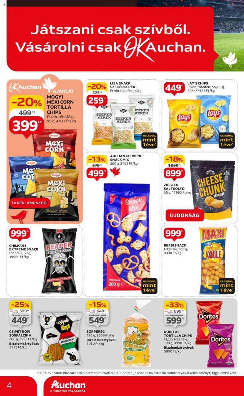 Auchan EB ajánlataink / Hipermarket 4 oldal