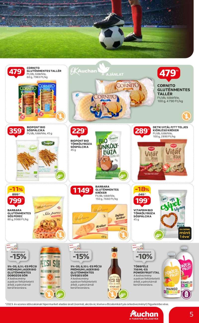 Auchan EB ajánlataink / Hipermarket 5 oldal