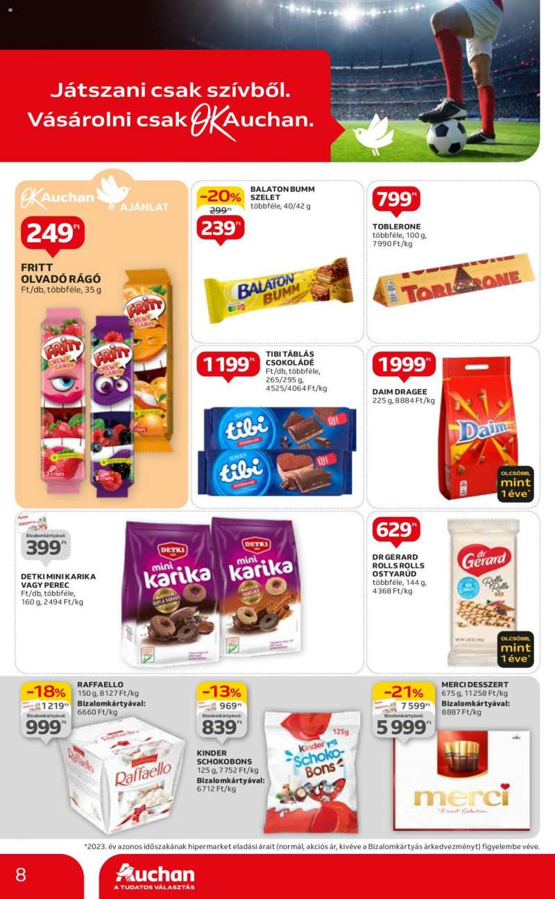 Auchan EB ajánlataink / Hipermarket 8 oldal