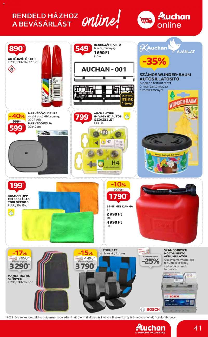 Auchan Akciós Újság Auchan 41 oldal