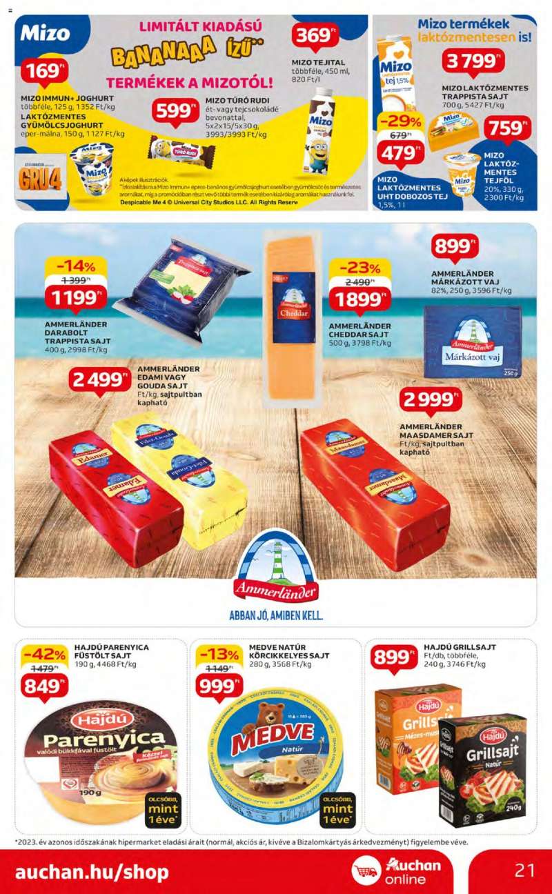 Auchan Akciós újság Auchan 21 oldal