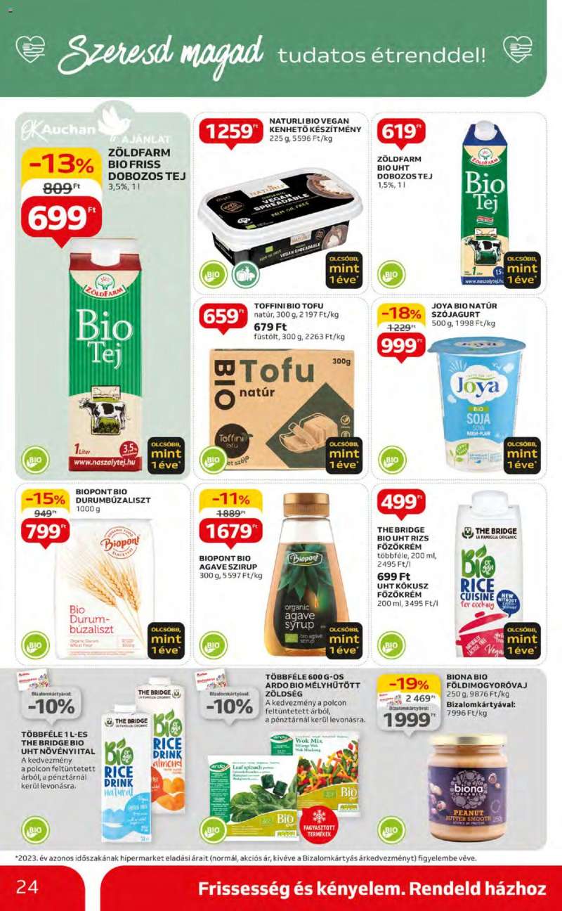 Auchan Akciós újság Auchan 24 oldal