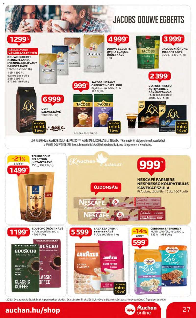 Auchan Akciós újság Auchan 27 oldal