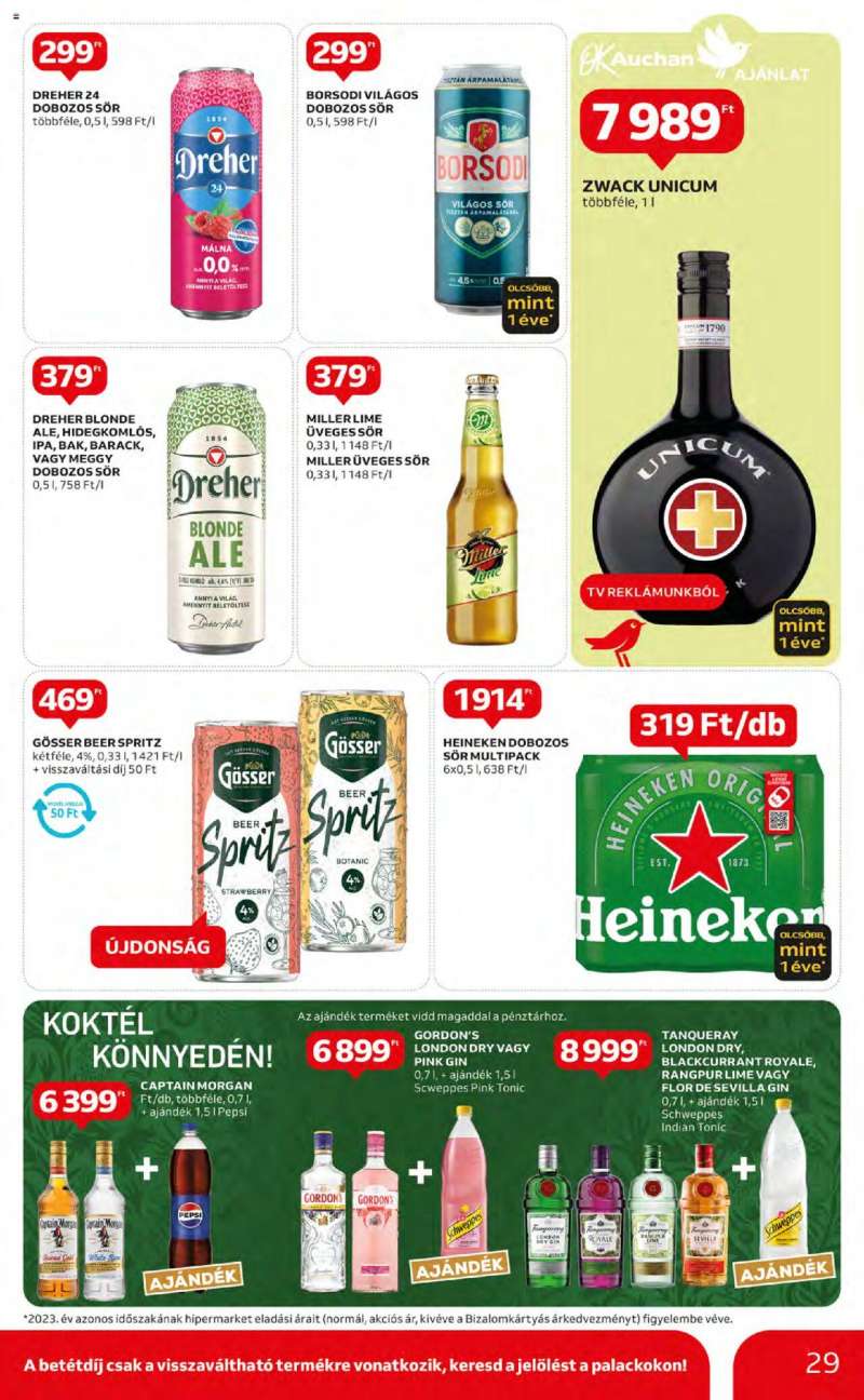 Auchan Akciós újság Auchan 29 oldal