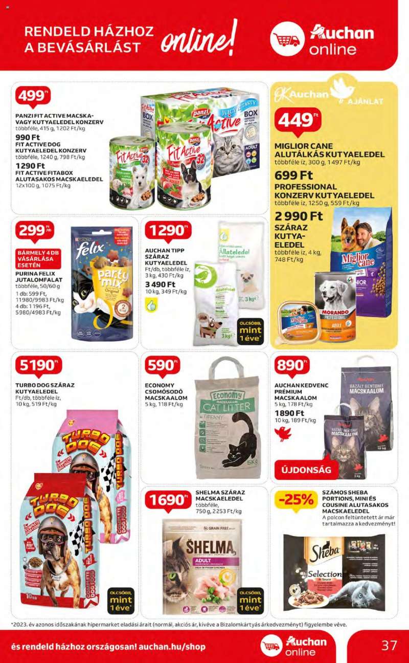 Auchan Akciós újság Auchan 37 oldal