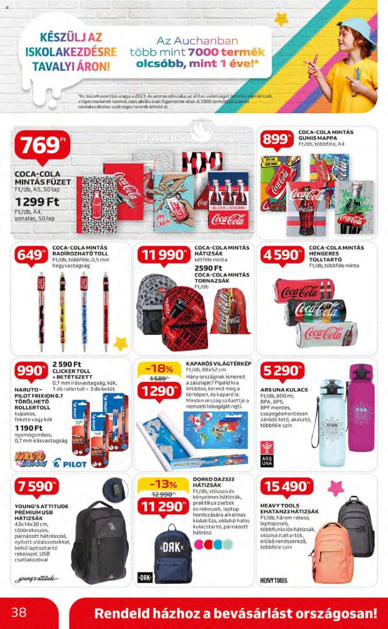 Auchan Akciós újság Auchan 38 oldal