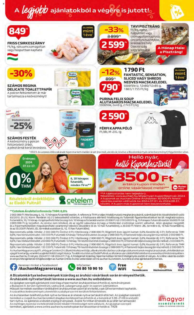 Auchan Akciós újság Auchan 46 oldal