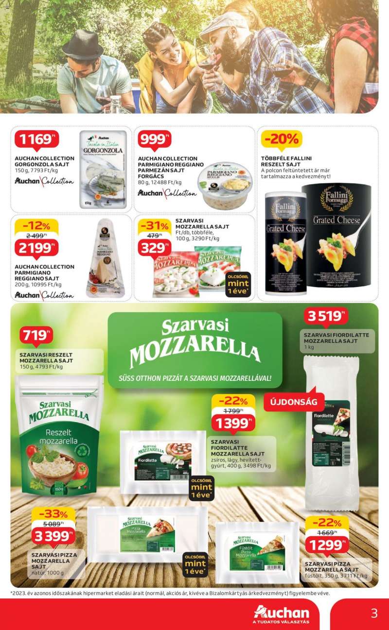 Auchan Mediterrán ízek, magyar borok! / Hipermarket 3 oldal