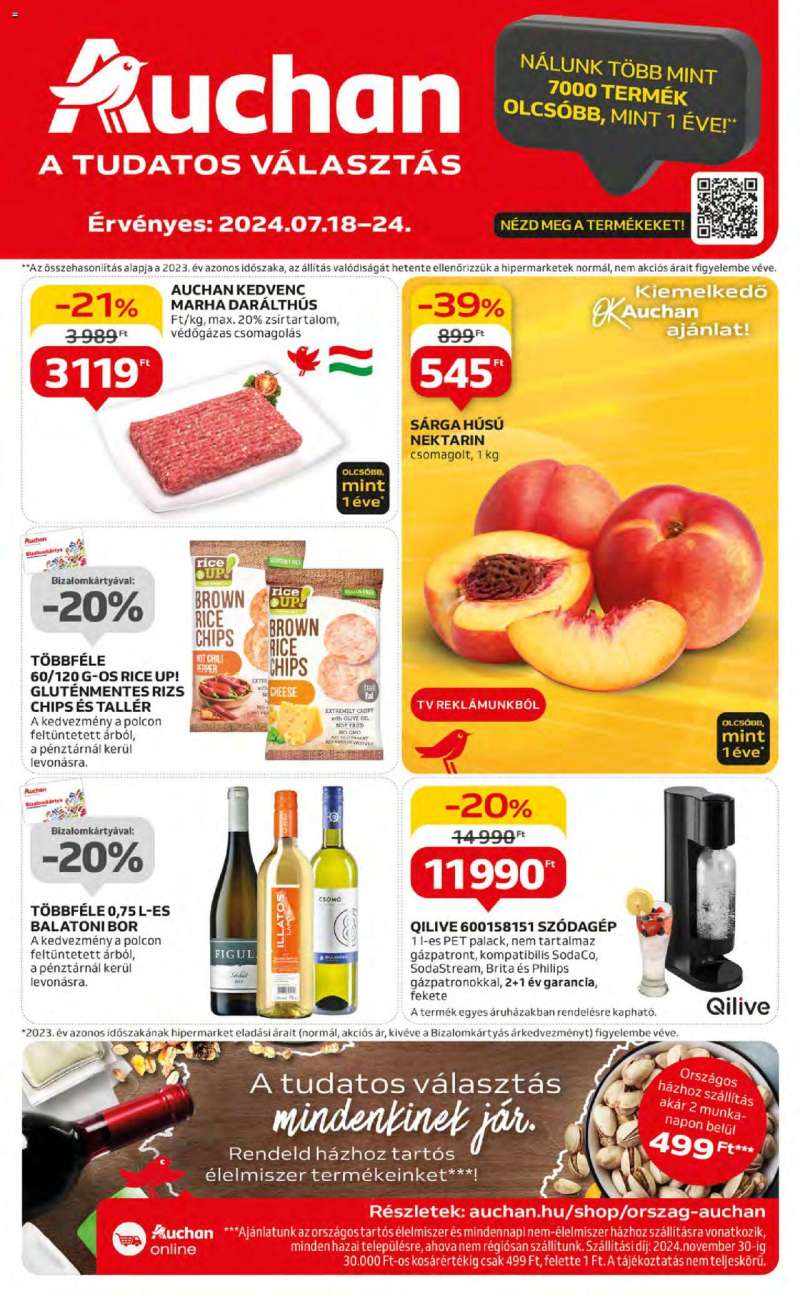 Auchan Akciós újság Auchan 1 oldal