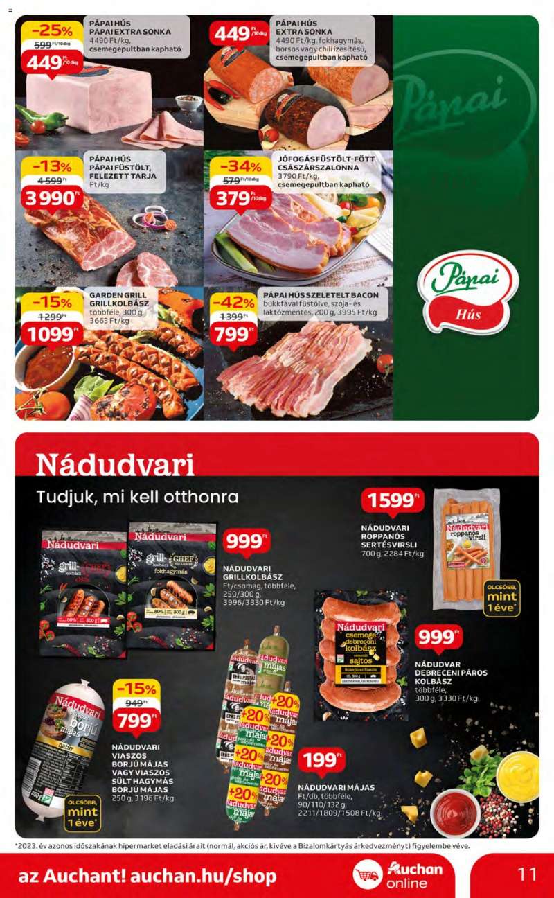 Auchan Akciós újság Auchan 11 oldal