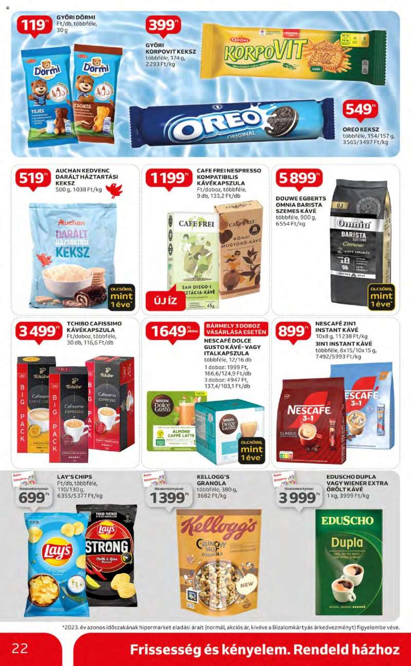 Auchan Akciós újság Auchan 22 oldal