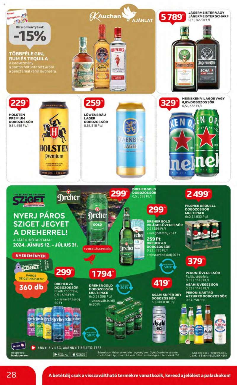 Auchan Akciós újság Auchan 28 oldal