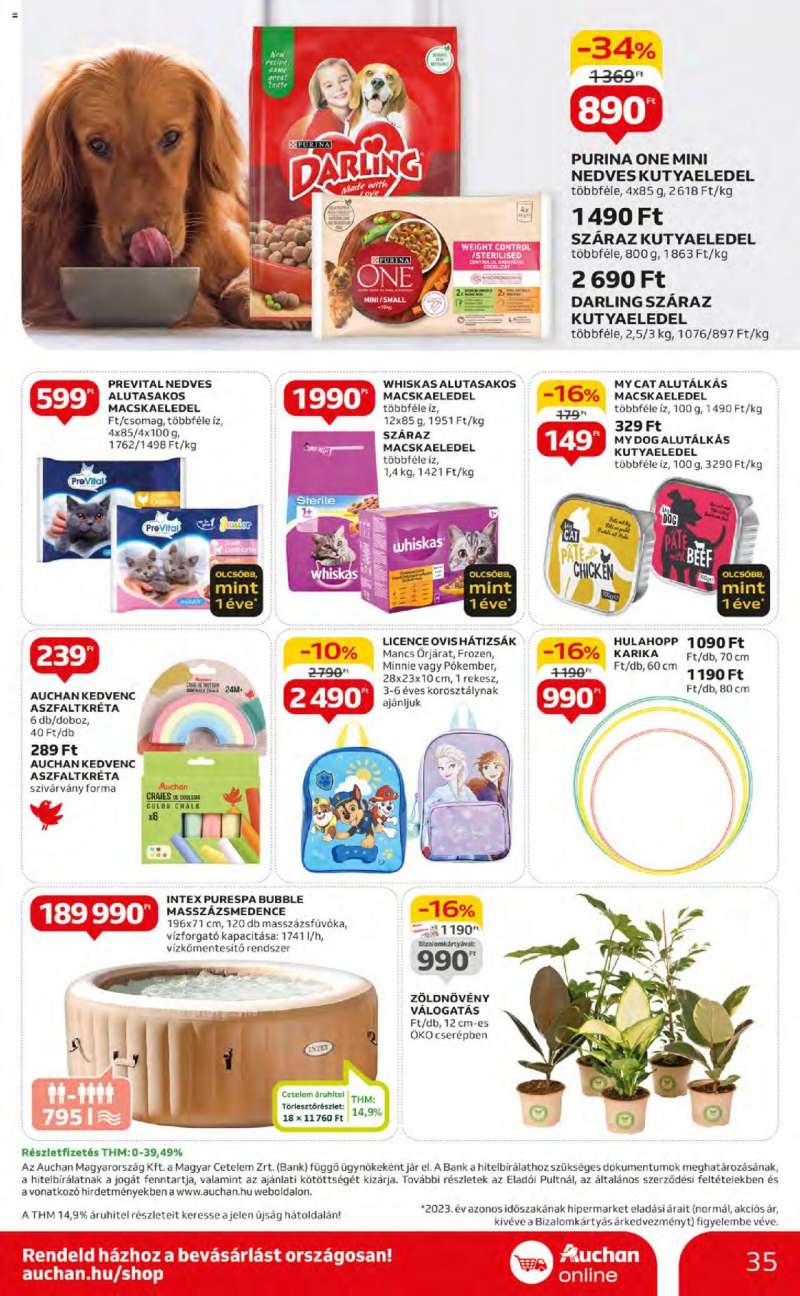 Auchan Akciós újság Auchan 35 oldal