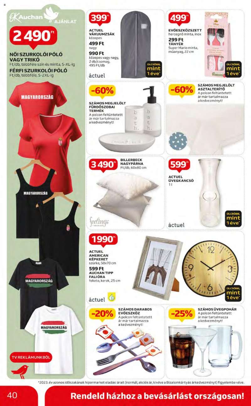 Auchan Akciós újság Auchan 40 oldal